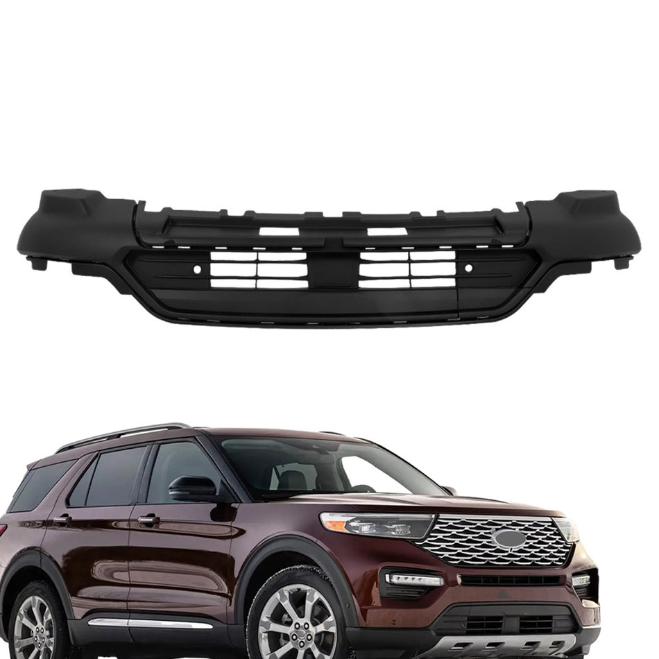 Labwork Front Bumper Lower Valance For 2020-2022 Ford Explorer Plastic
