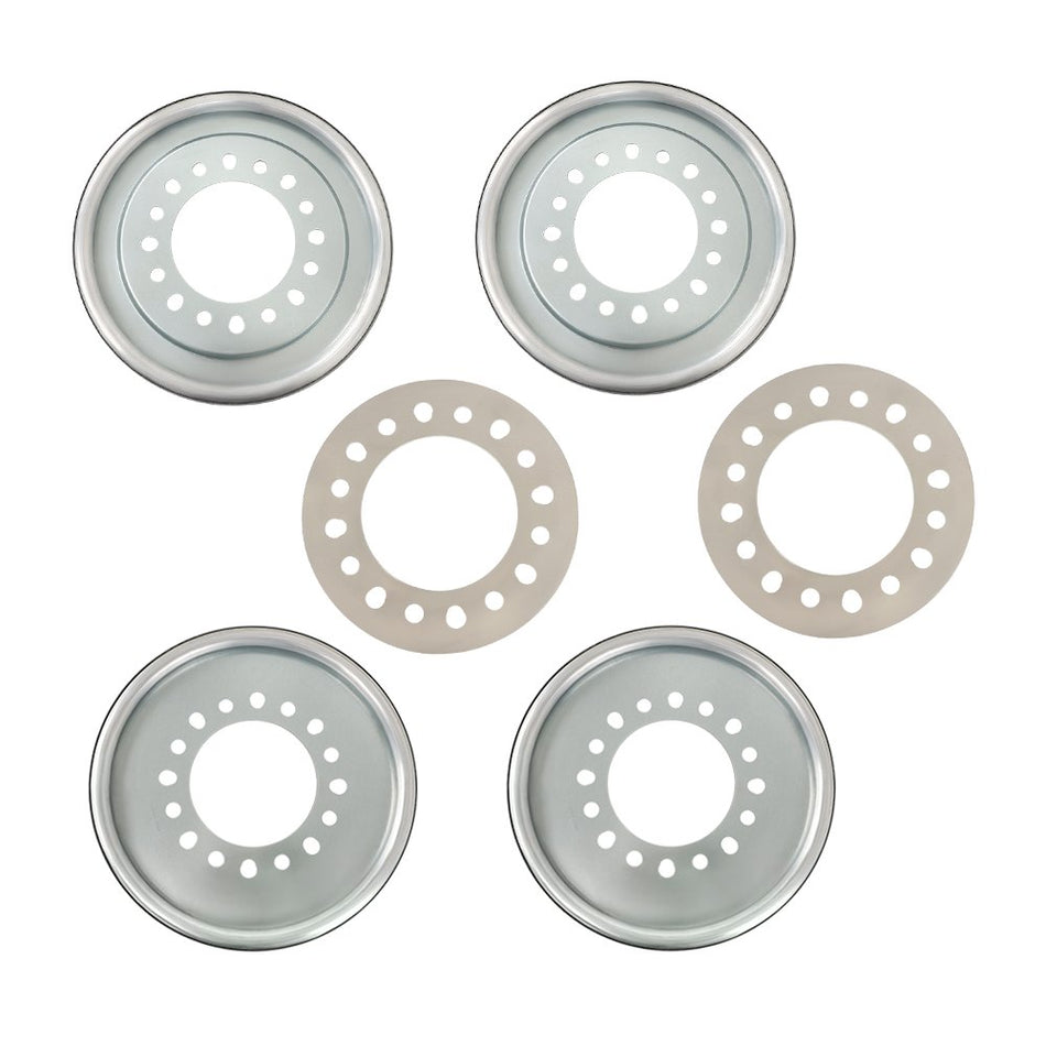 Centramat 300-318 For Dodge/Ford 3/4 & 1 Ton Single Rear Wheel Set Of 4
