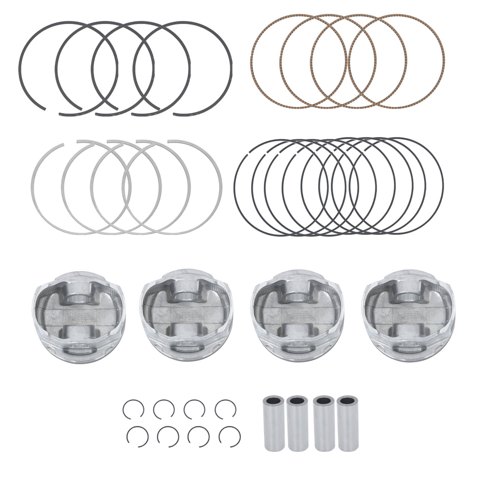 Labwork Pistons & Rings Kit For 2007-2013 Toyota Camry RAV4 Scion tC Lexus 2.4L