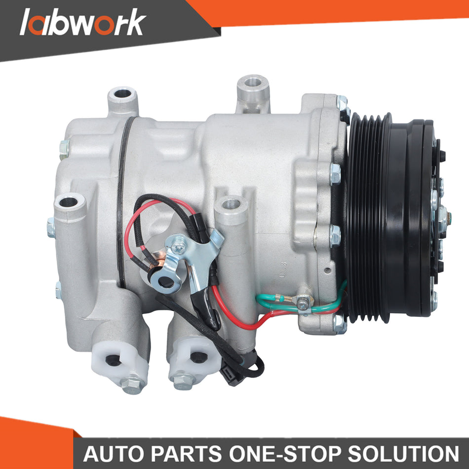 Labwork AC A/C Compressor W/Clutch For Honda Civic 1994-2000 CR-V 1997-2001
