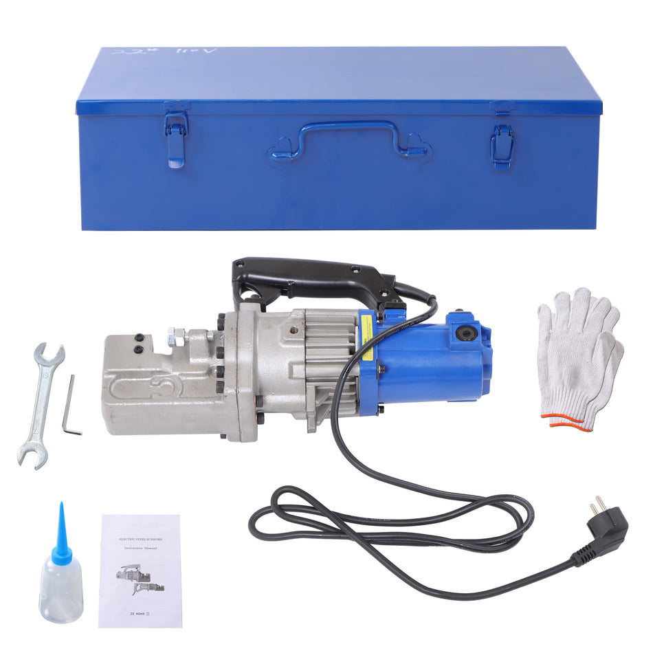 Portable Rebar Cutter RC-20, 3-3.5S Fast Cut, 3/4" Max Capacity (3/20" Min)