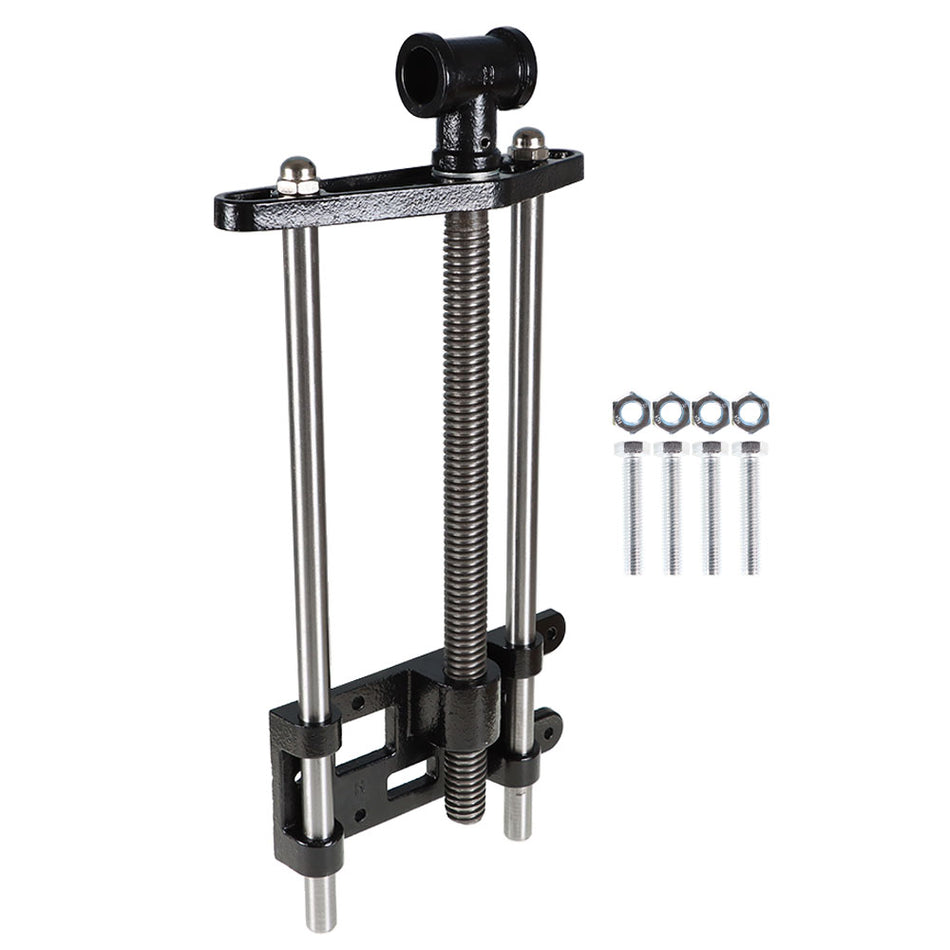 10" Woodworking Vise, Bench Front Vise Wood Clamp Cast Iron 415mm Screw