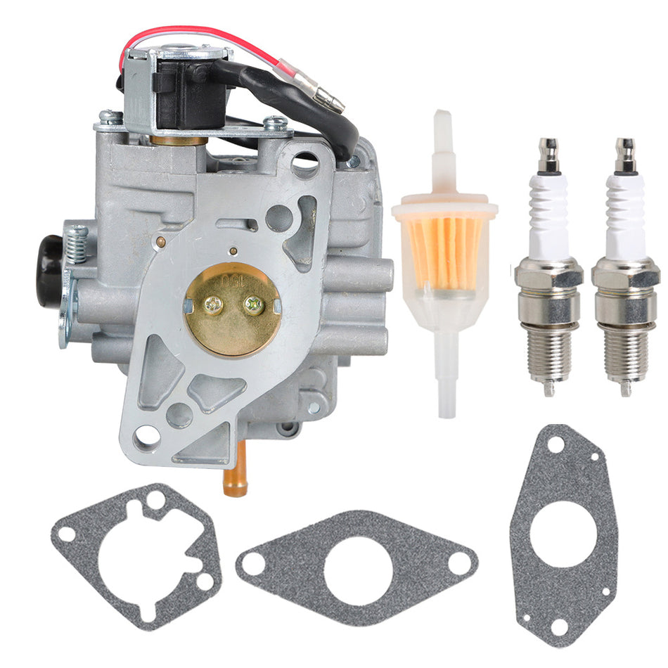 Carburetor With Gasket Fit For Kohler CH18 18hp CH20 20hp CH22 W/ Solenoid Valve