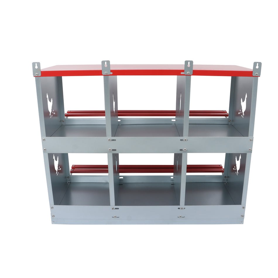 Chicken Nesting Box, 6 Compartment Nesting Box, 6 Room Metal Nesting Boxes