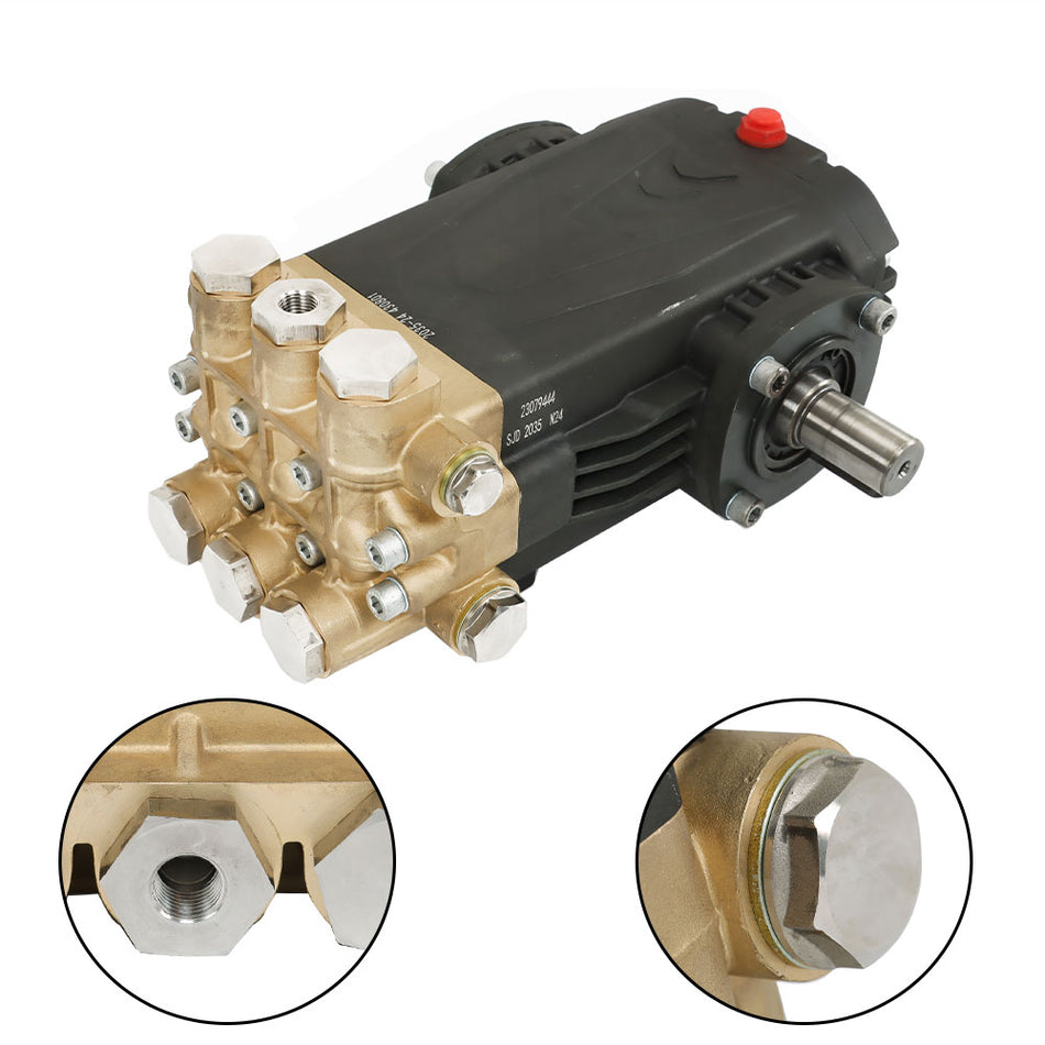 3500 PSI 5.6GPM 4.5 HP General Pressure Washer Pump Right Shaft 24 mm