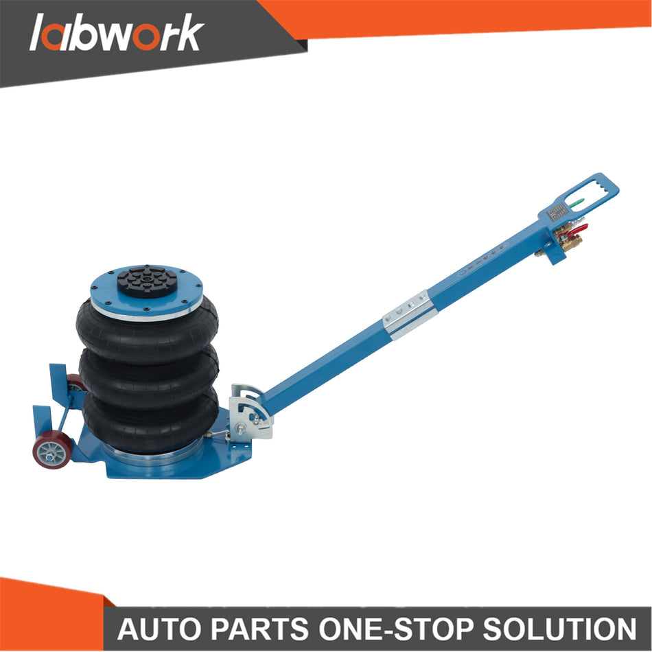 Labwork Triple Bag Air Jack 3 Ton/6600 lb Pneumatic Jack 17.7" Car SUV Lifting