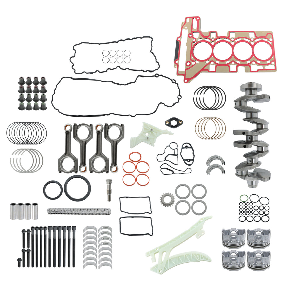 Labwork Engine Overhaul Rebuild Kit Fit For 2012-2015 2016 BMW 328i Z4 2.0L L4