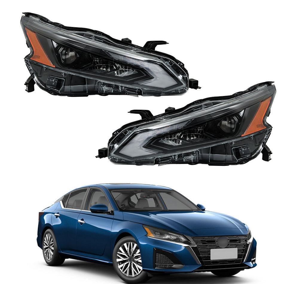Labwork Left+Right Side Headlight For 2022-2024 Nissan Altima Full LED Projector