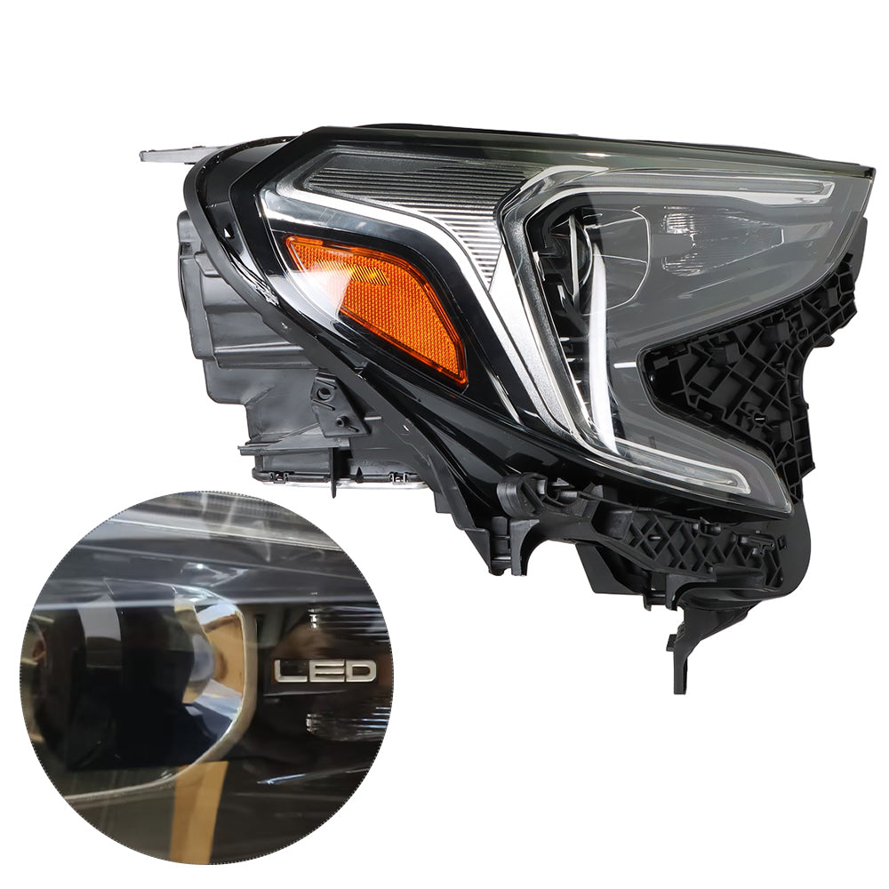 HID Headlight Assembly Headlamp Driver Left Side For 2018-2021 GMC Terrain Xenon