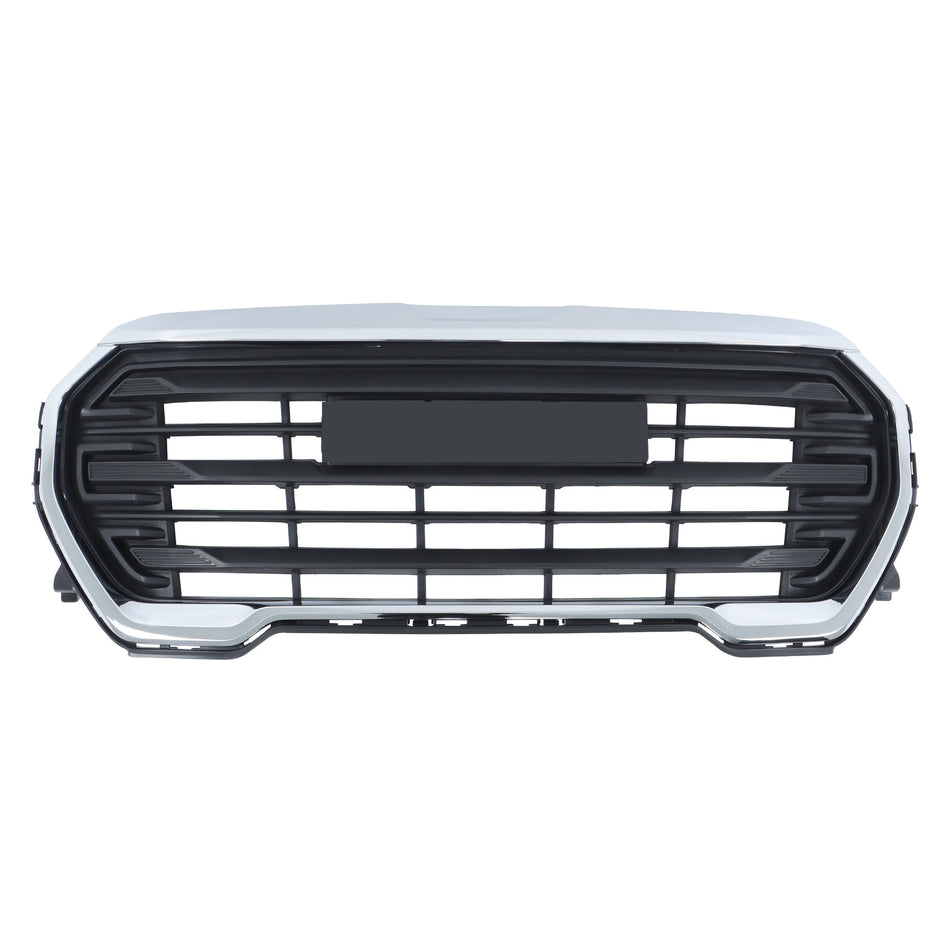 Labwork Front Bumper Upper Grille Chrome&Matte Black For 2022-23 GMC Terrain SLE
