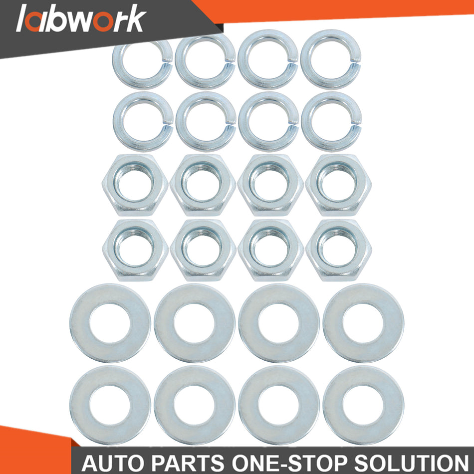 Labwork trailer U bolt kit for 5200-7000lbs 3" Round Axle 7" long 1/2"