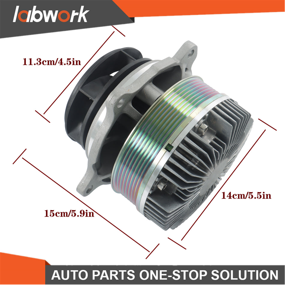 Labwork 2184199 2184203 2267060PE  Engine Water Pump for PACCAR MX-13 2267065