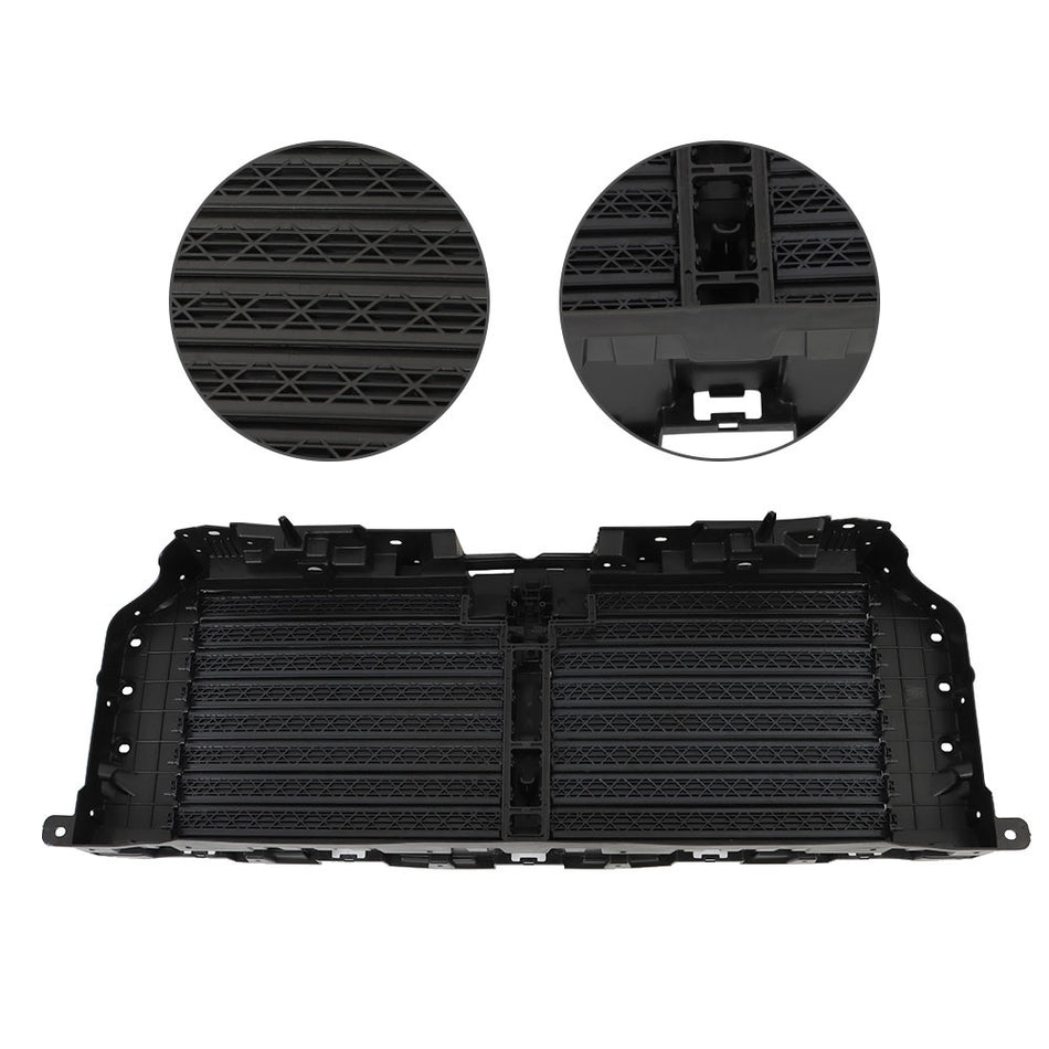 Labwork Radiator Grille Air Shutter Control Upper&Lower For Ford F-150 2021-2023