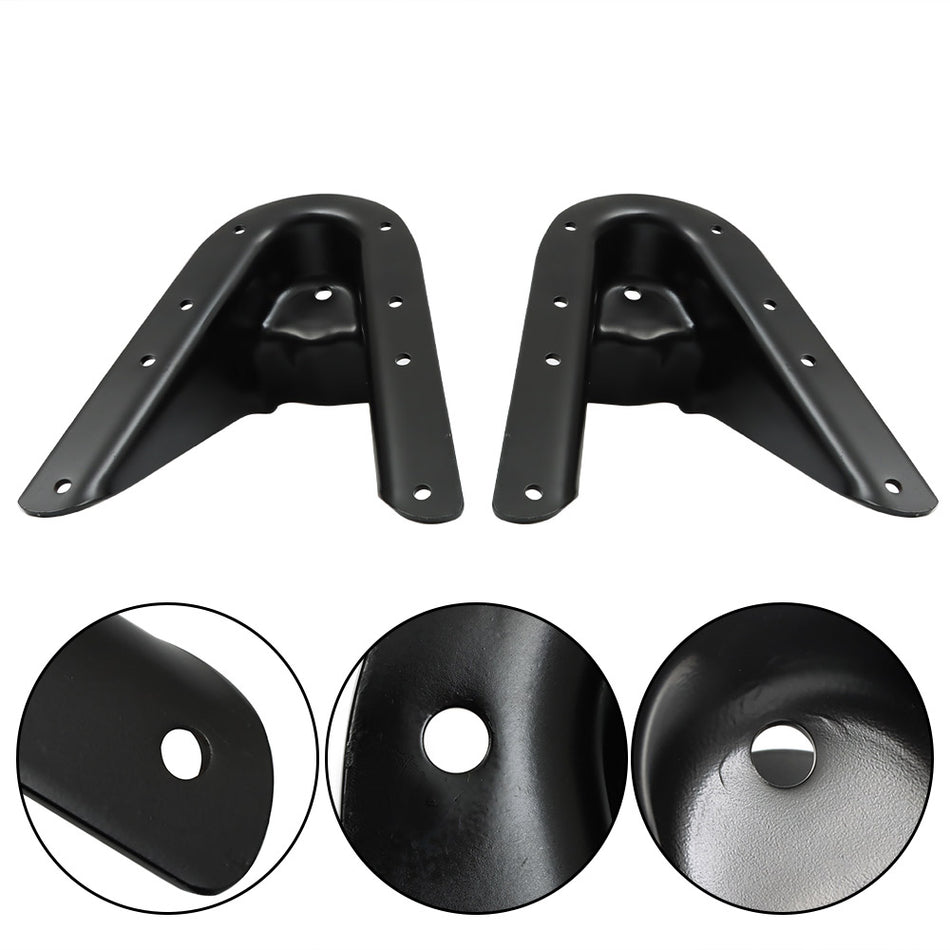 Labwork 2PCS Front Rear Leaf Spring Shackle Hanger 1973-1987 For Chevy K10 K20
