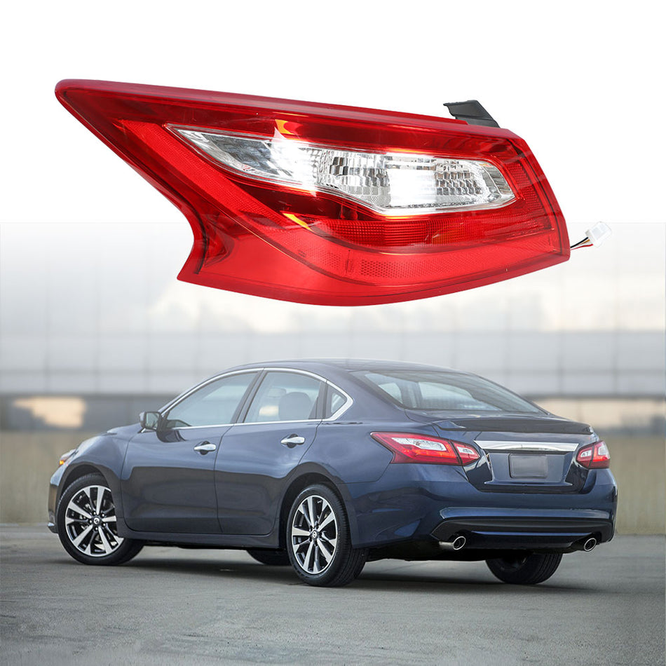 Labwork Driver Side Tail Light Assembly For 2016-2018 Nissan Altima Outer Lamp