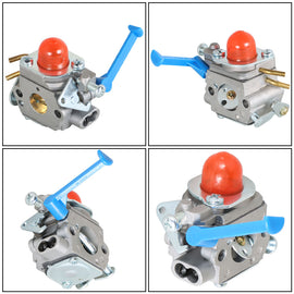 Carburetor Tune-Up Kit w/ Air Fuel Filter Spark Plug 545081848 for Husqvarna 128LD 125L 128CD Trimmer