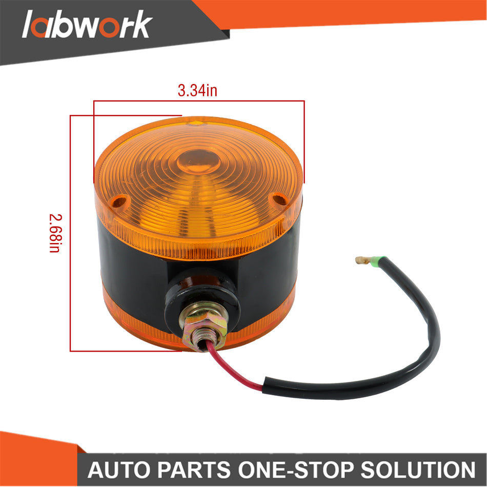 Labwork TC222-33610 Amber Turn Signal Lamp Light Assy For Kubota L3400F L3700SU