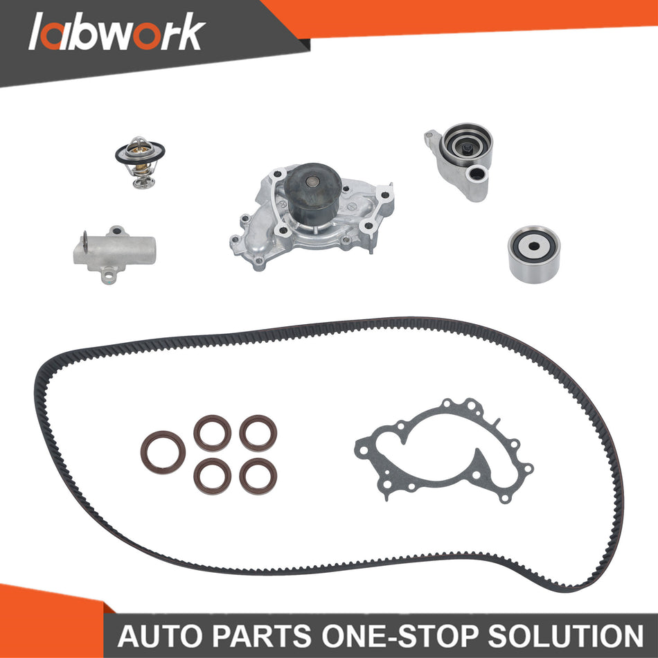 Labwork Timing Belt Water Pump Tensioner Kit For Toyota Highlander 3.3L V6 05-07