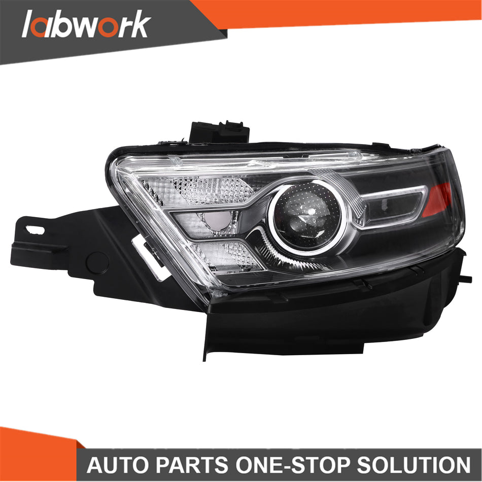 Labwork For Ford Taurus 2014-2016 Halogen HB3 W/Gray Trim Projector Left Side