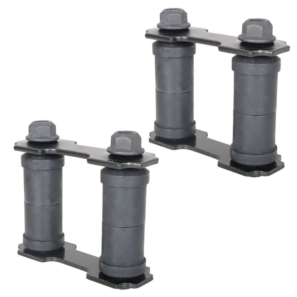 Labwork Rear LH+RH Leaf Spring Shackle Kit For Ford Mustang 1965-1973 2PCS
