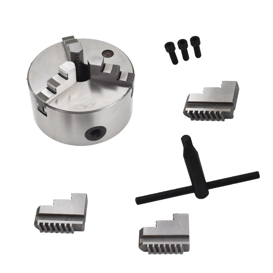 5" K11-130 130mm Lathe Chuck 3 Jaw Self-Centering Milling Machine CNC Chuck