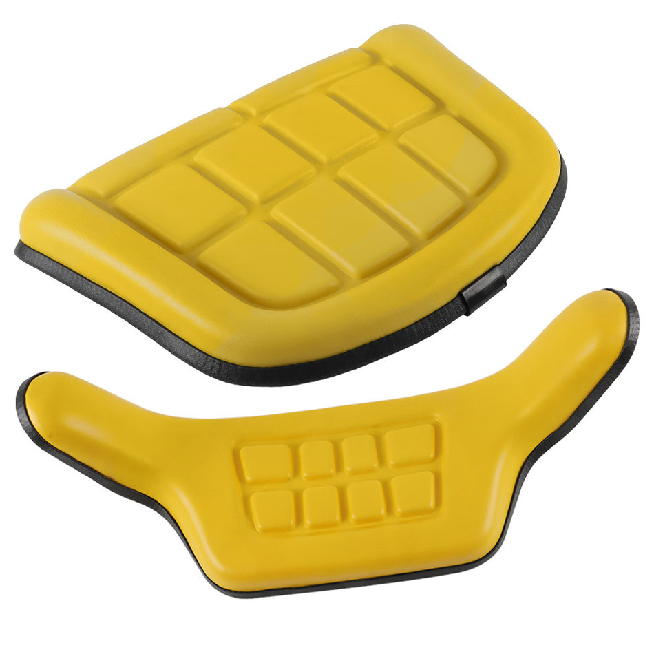 Backhoe Loader Yellow Seat Cushion Set For John Deere 310 310A 310B 401