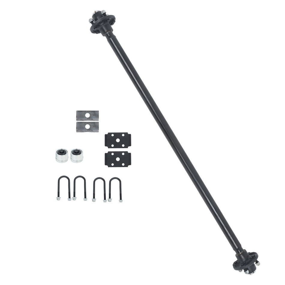 Labwork U-Bolt Kit 2000lbs 4 Lug Trailer 54" Hub Face Trailer Boat Axel