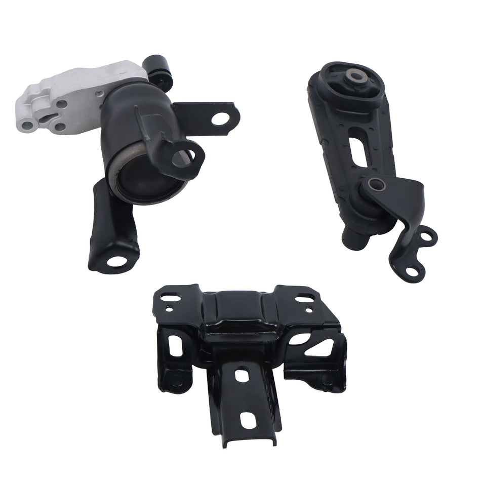 Labwork Engine & Trans & Torque Mount Set 3PCS 2011-2014 For Mazda 2 1.5L