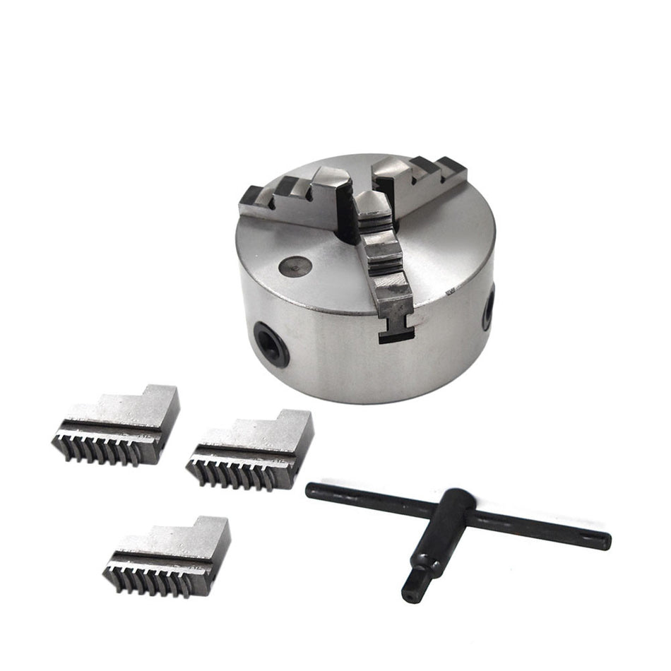 K11-125 3-jaw Self-centering Lathe Chuck 125mm Diameter