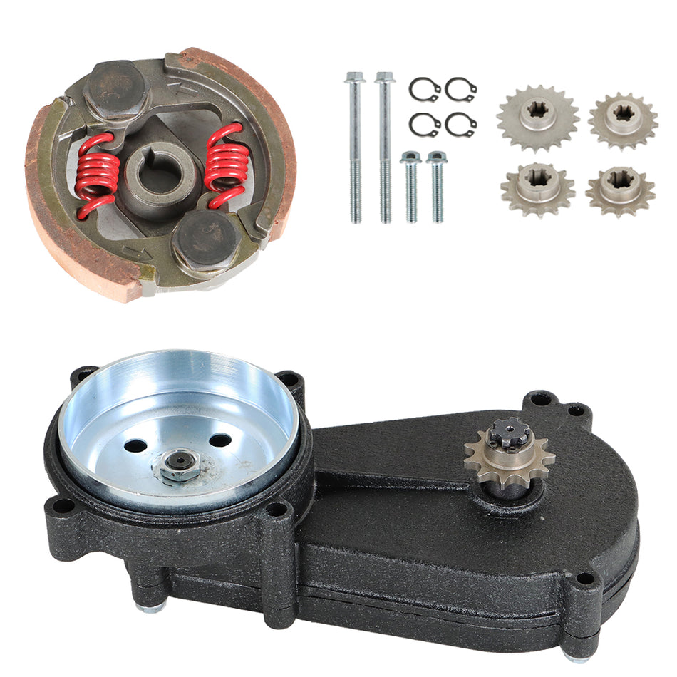 13T 14T17T Transmission Gear Box Clutch  for 47/49cc 2-stroke Pocket Mini Bike