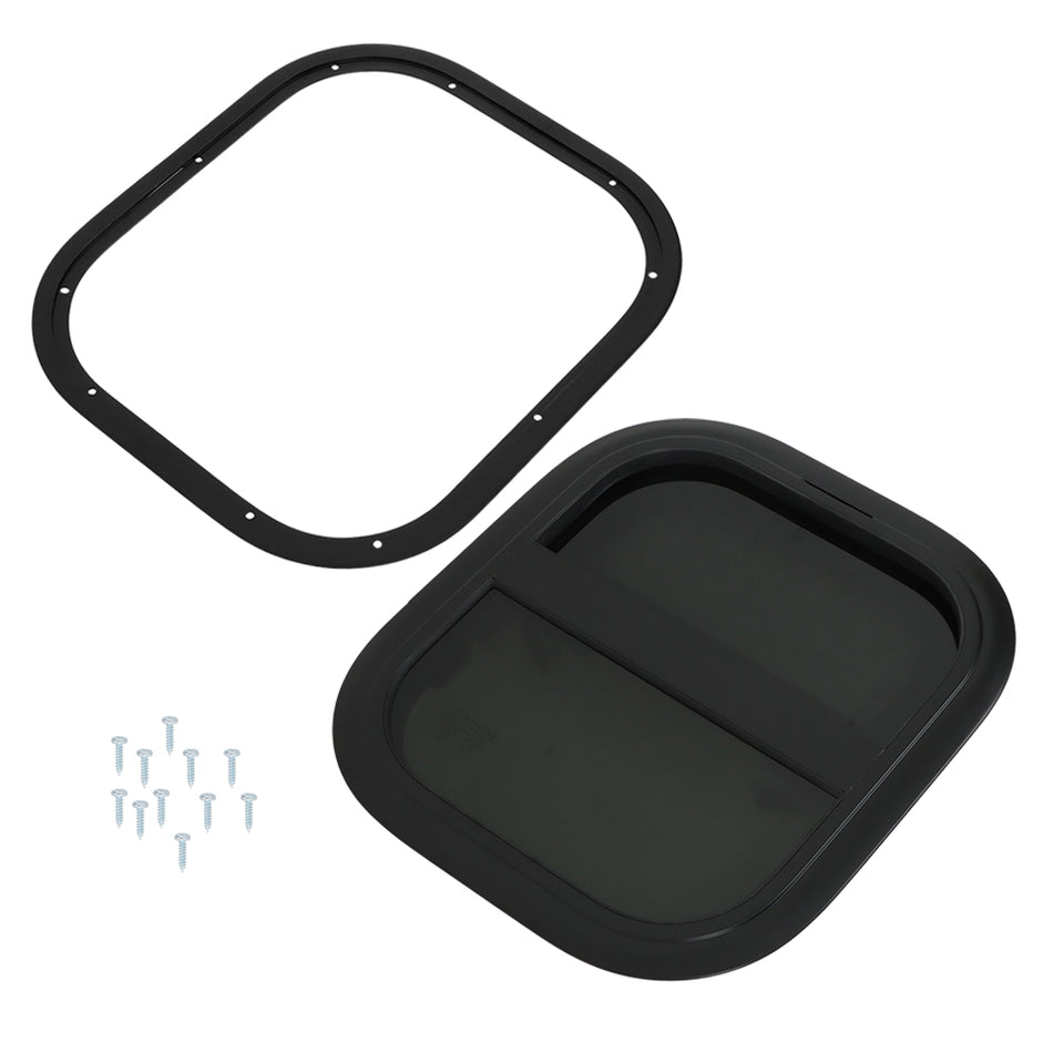 Labwork 14"W x 16"H RV Window Vertical Slide For RVs Camper W/ DOT