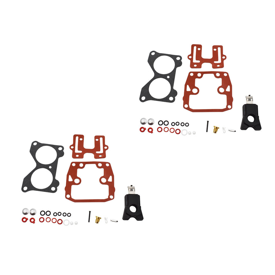 2set Carburetor Rebuild Kit for Johnson Evinrude V4 85 90 100 115 125 140 HP Hot