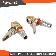 Load image into Gallery viewer, Labwork 2Pack Closed Ball Tire Chuck with Clip 1/4" FNPT Locking Air Chuck