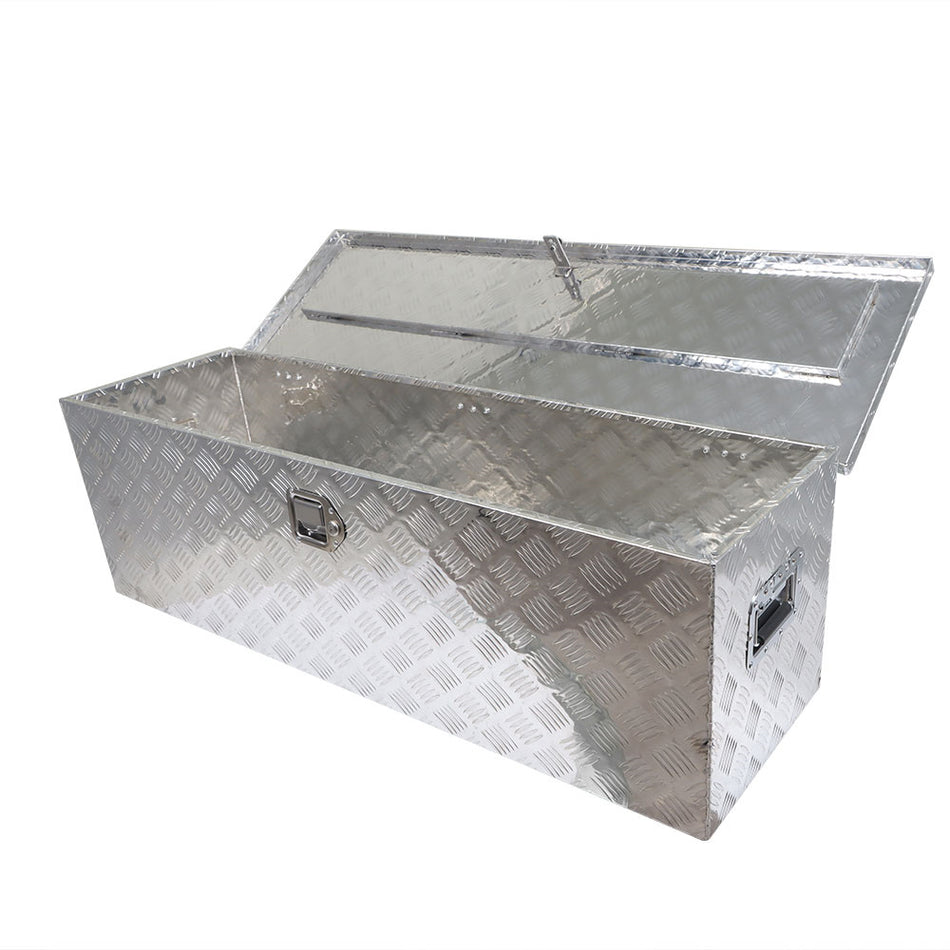 Labwork 49X15X15 Aluminum Heavy Duty Truck Bed Storage Tool Box w/Lock+Keys