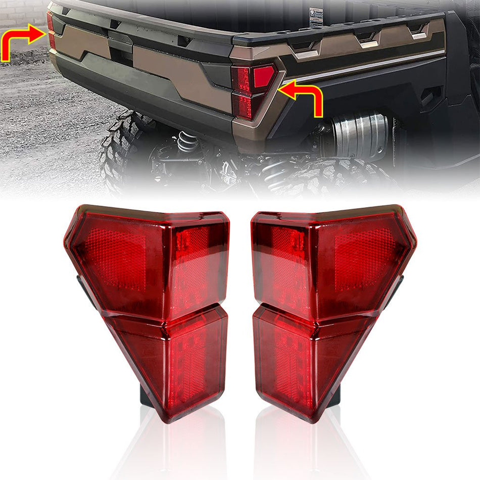 2018-2025 For Polaris Ranger 1000 Xp Crew Left & Right Tail Lights 2413766