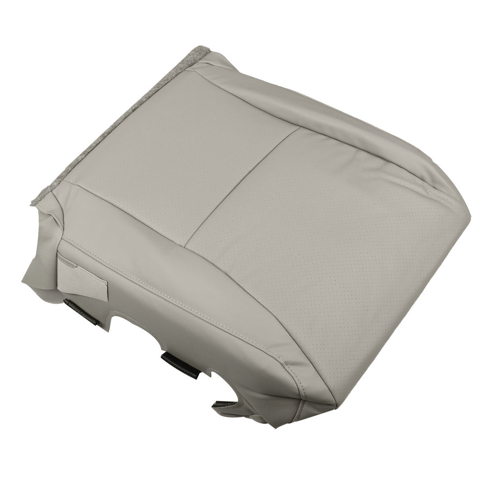 Labwork Driver Bottom Seat Cover Leather For 2010-2015 Lexus RX350 RX450h Gray