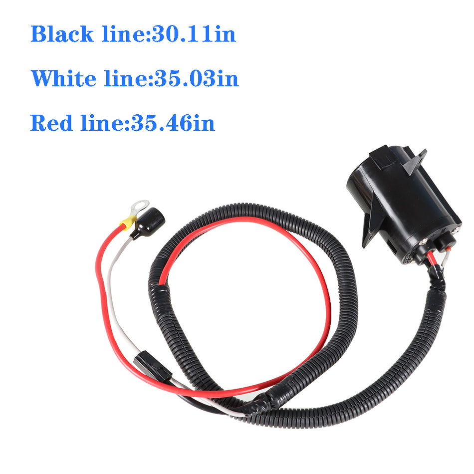 For Club Car Precedent Electric Carts 2004+ DC Charger Receptacle 48V 103375501