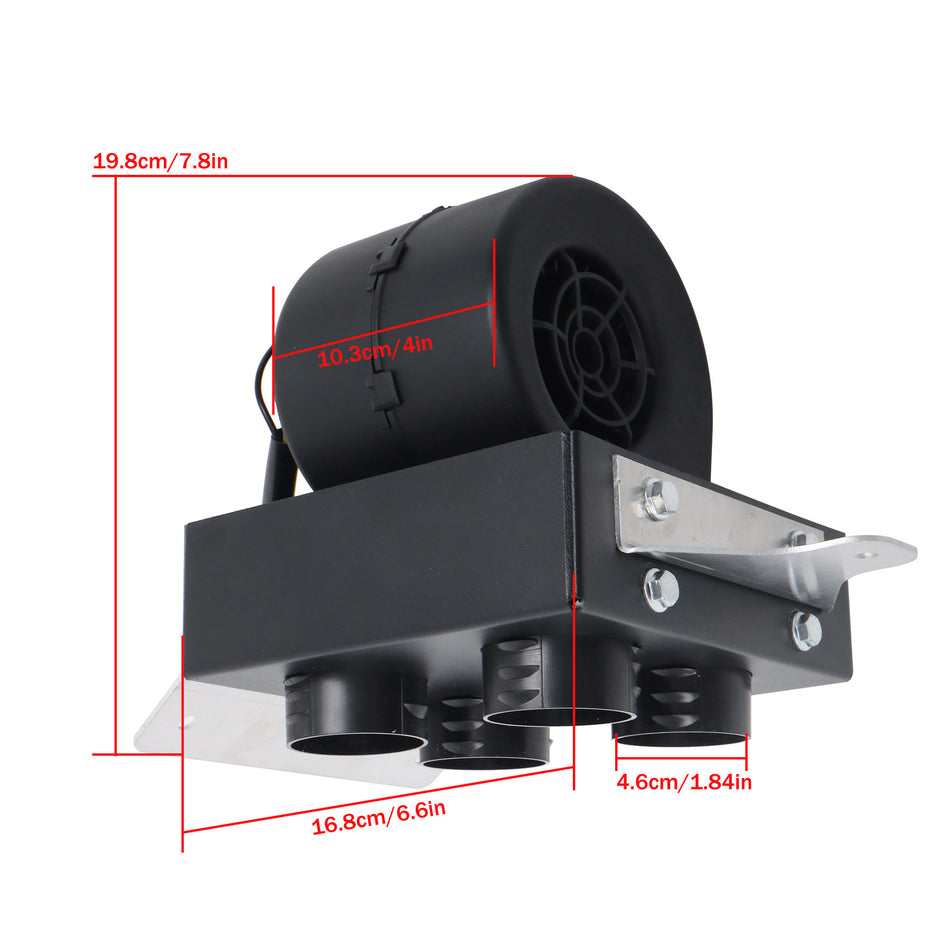 Cab Heater Kit with Defrost For 2014-2018 Polaris RZR XP 1000 #SSHK125-00