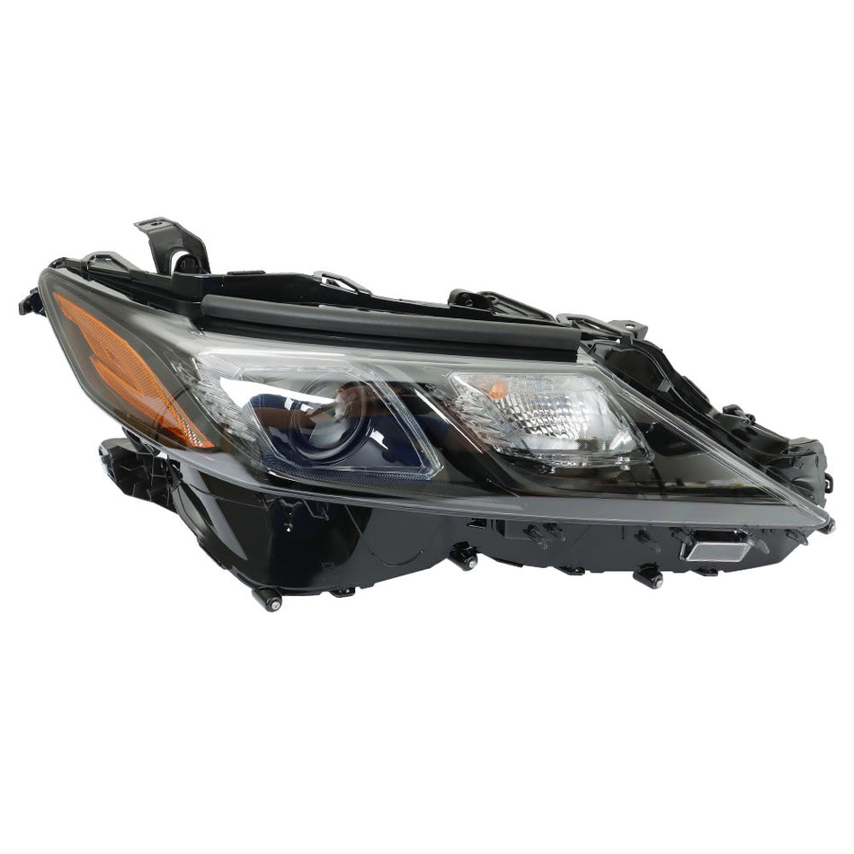 Labwork Right Headlight Assembly Fit For 2020-2022 Toyota Camry SE W/LED Black