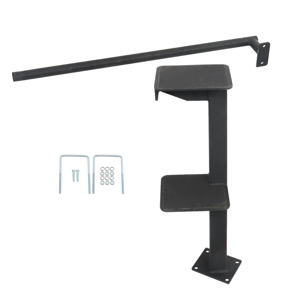 New Boat Step Dual Step Bass Boat Trailer Steps With Handle For All Types Boats