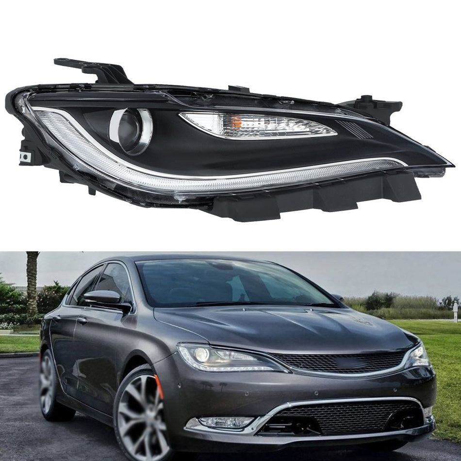 Labwork Right Side Headlight For Chrysler 200 2015 2016 2017 Halogen W/LED DRL