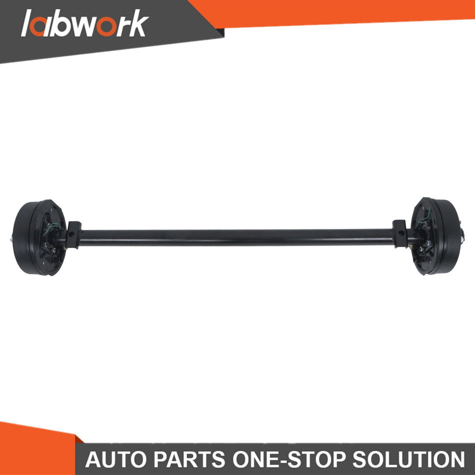 Labwork 3500lb Electric Brake Trailer Axle-61" Hubface-46" Spring Cente