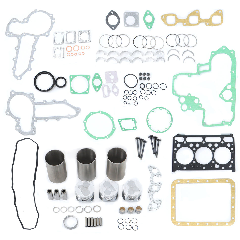 D1703 D1703E Engine Overhaul Rebuild Kit For Kubota Tractor KL310 L3410DT KL265
