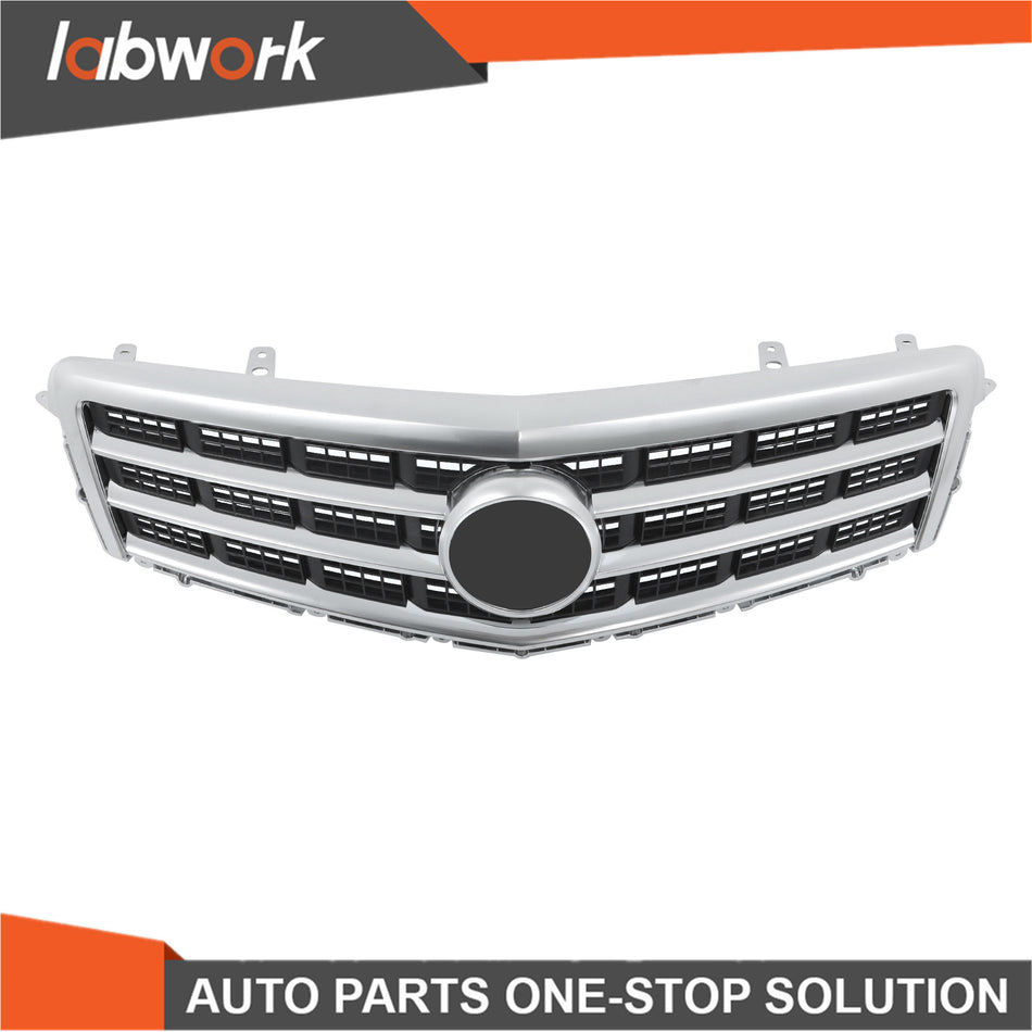 Labwork Front Upper Grille With Trim Molding For 2013-2014 Cadillac ATS