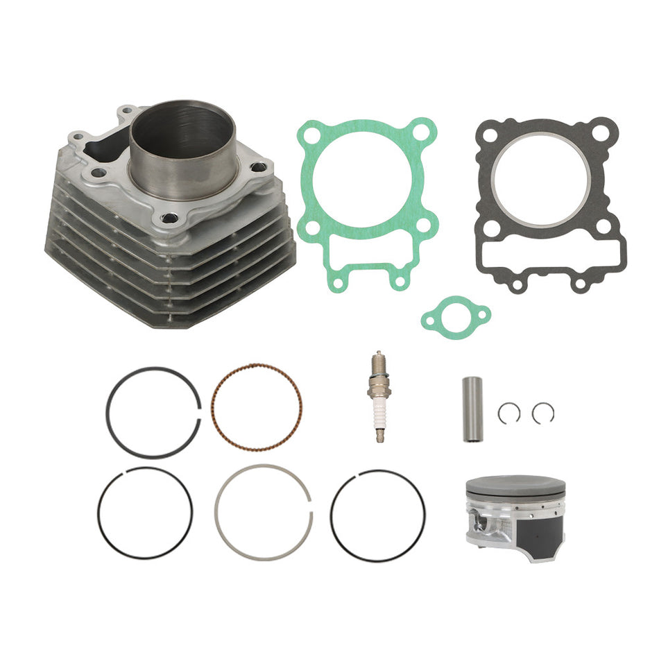 Cylinder Jug w/ New Piston & Top End Kit For 2003-2010 11 Kawasaki Bayou KLF 250