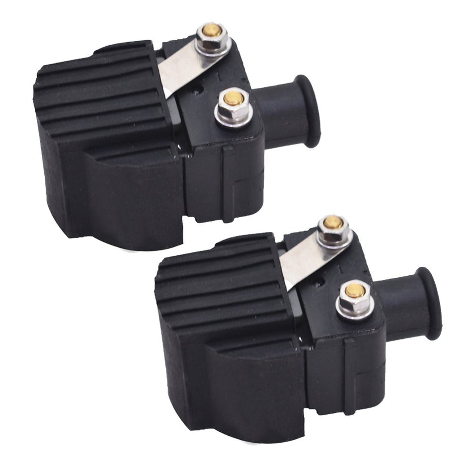 2 Ignition Coil For Mercury Mariner 25HP Outboard Boat 339-7370A13 339-832757A4