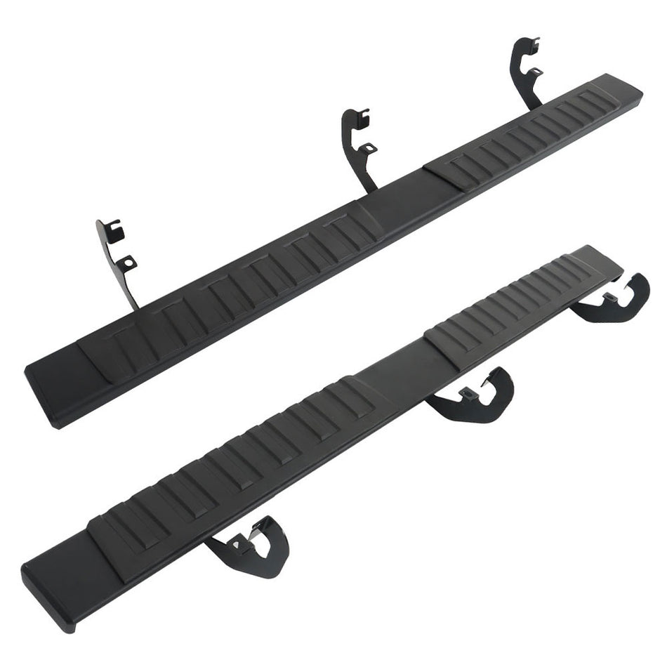 Labwork Running Boards For 2007-2018 Silverado Double/Extended Cab 6" Step Bars