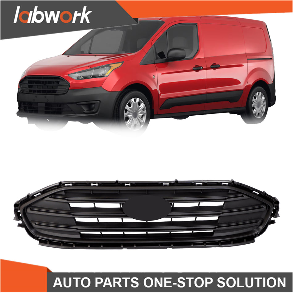 Labwork Front Bumper Upper Grill For Ford Transit Connect 2019-2023 KT1Z-8200-AB