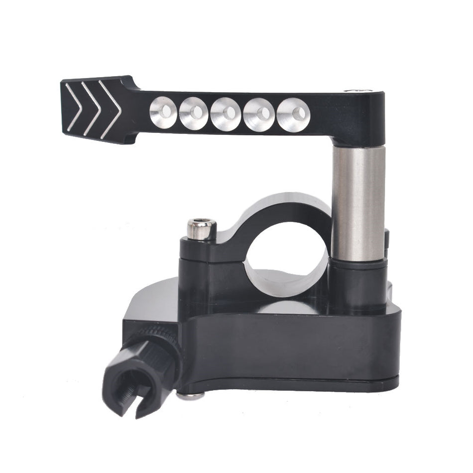 BILLET THUMB THROTTLE ASSEMBLY FOR YAMAHA BANSHEE YFZ RAPTOR 350 660 700 BLACK