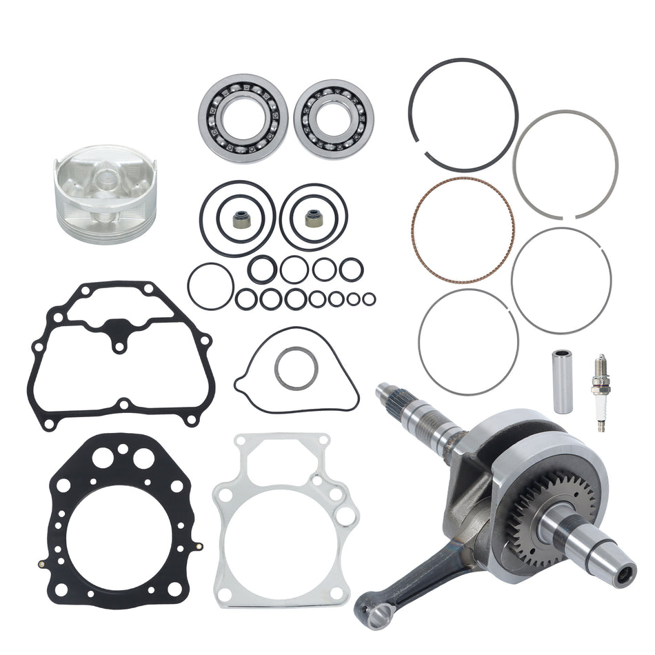 Engine Rebuild Kit Crankshaft Piston 2014-2024 For Honda TRX500 SXS500
